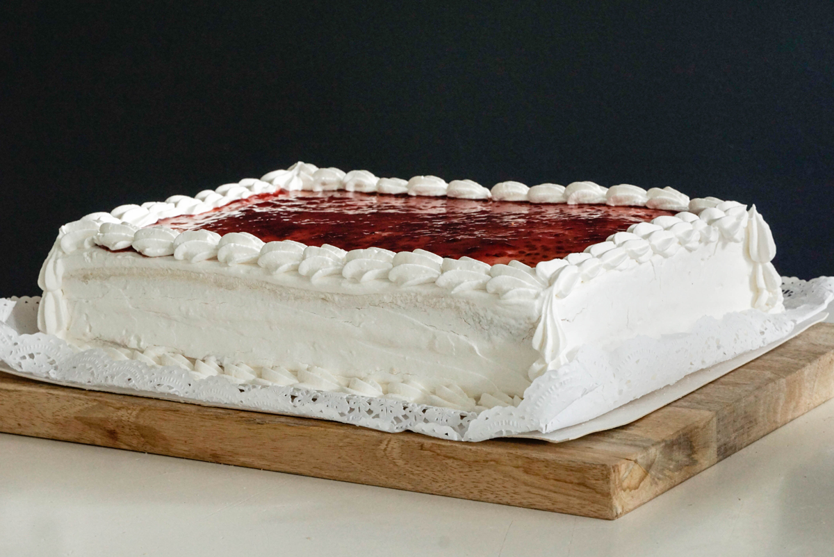 Torta de Crema Frambuesa (20 p)
